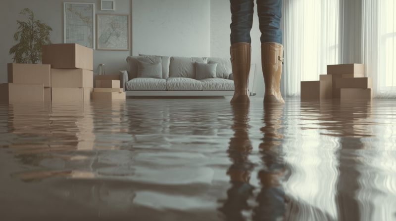 Bedroom Water Damage Repair